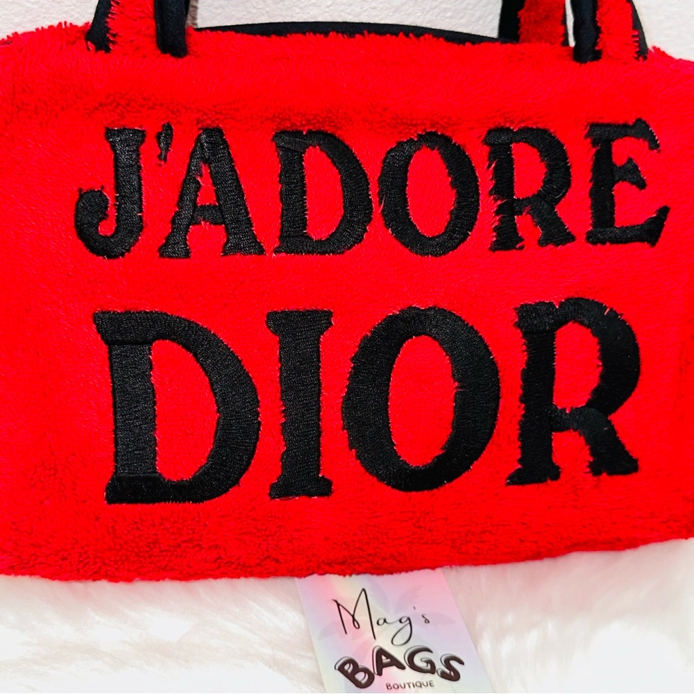 Dior: JADORE DIOR Terry Tote Bag - Picture 5 of 16